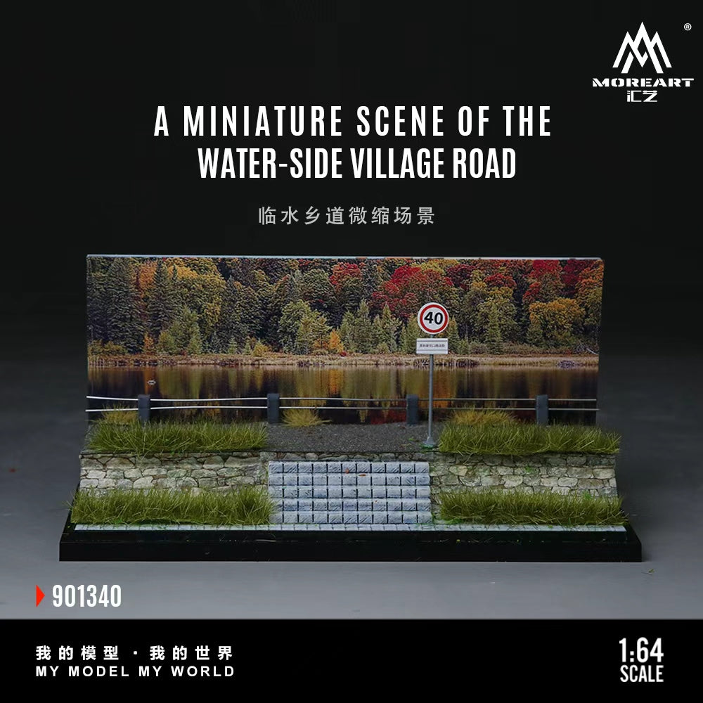 Preorder] MoreArt 1:64 The Water-side village Road MO901340