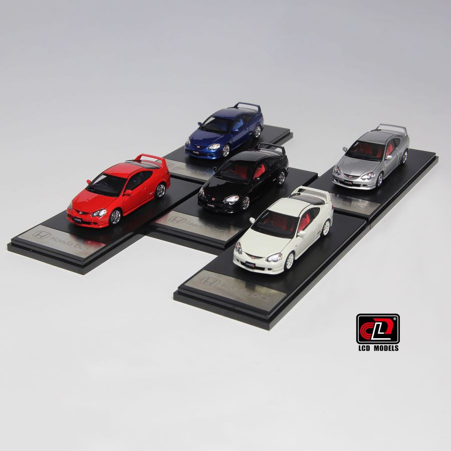 1/43 LCD Honda Civic INTEGRA (DC5) TYPE R White Diecast full