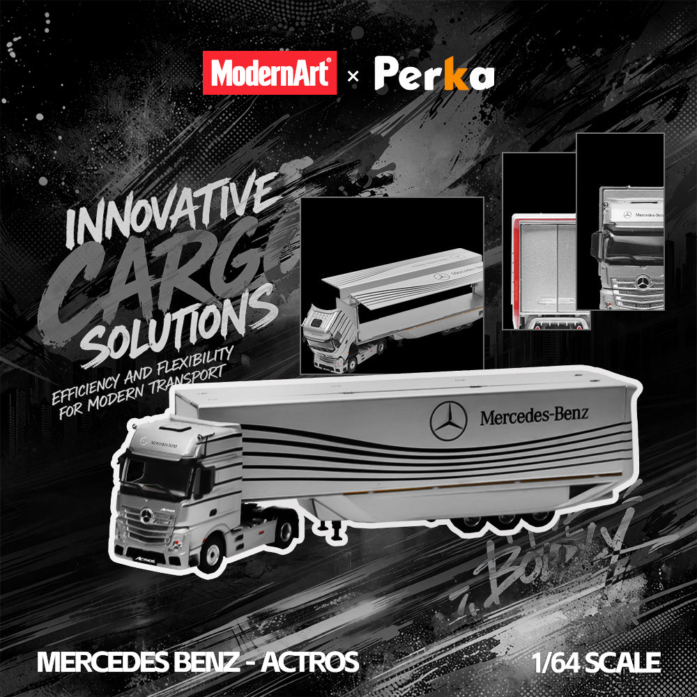 Preorder] ModernArt X Perka 1:64 MERCEDES BENZ-ACTROS MD648701