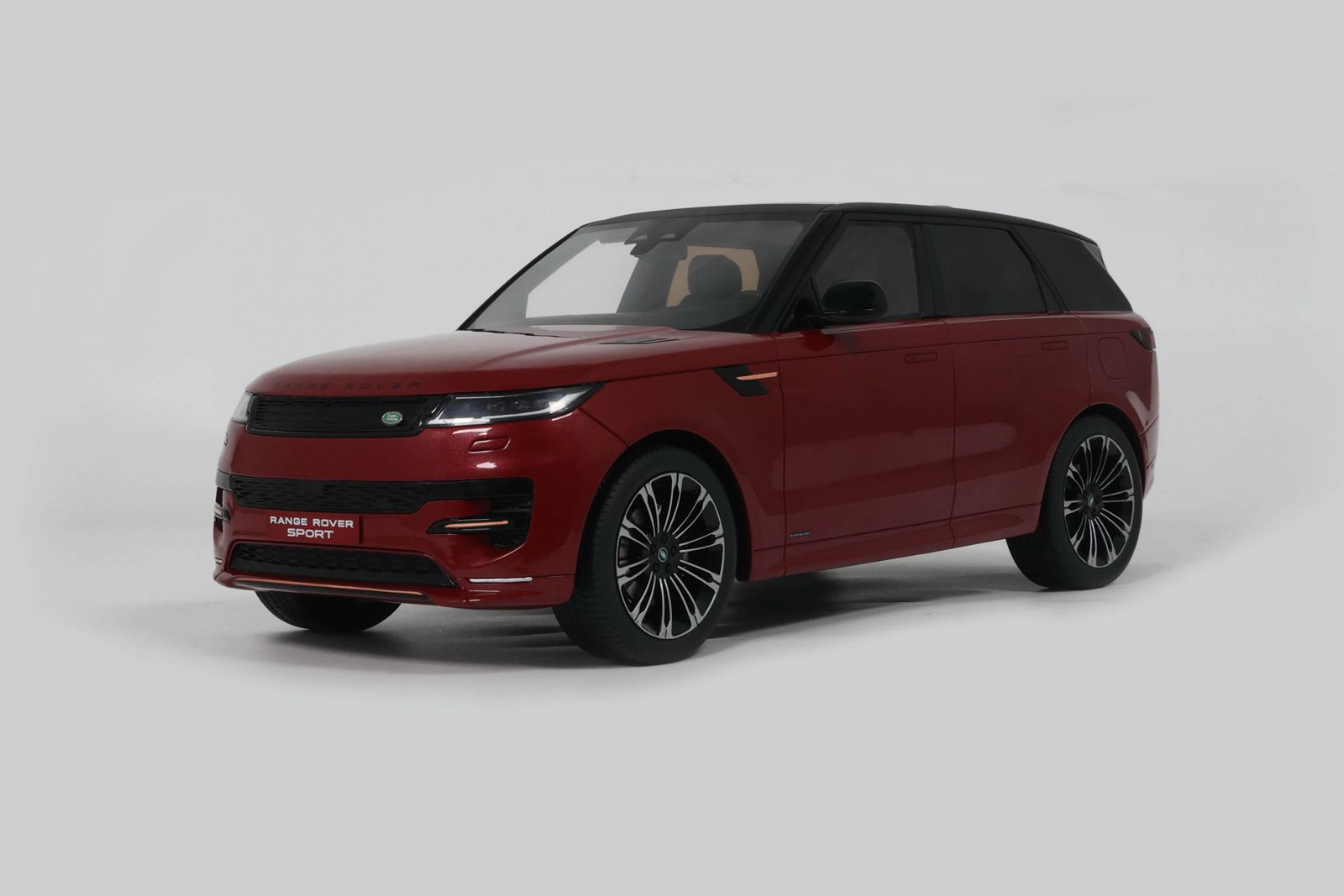 Modèle Réduit Range Rover Sport Firenze Red 2022 1/18 GT Spirit - Résine, édition Limitée | Neuf