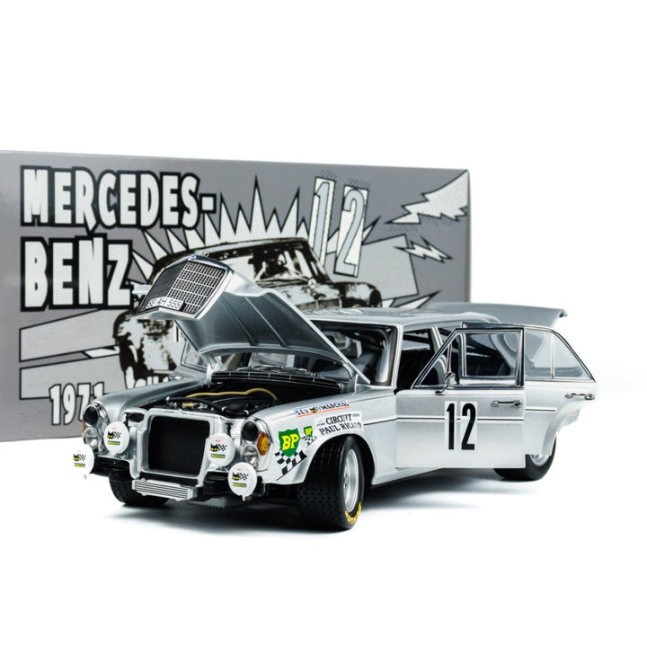 MINICHAMPS 1:18 Mercedes-Benz 300 SEL 6.8 AMG - 1971 - SILVER