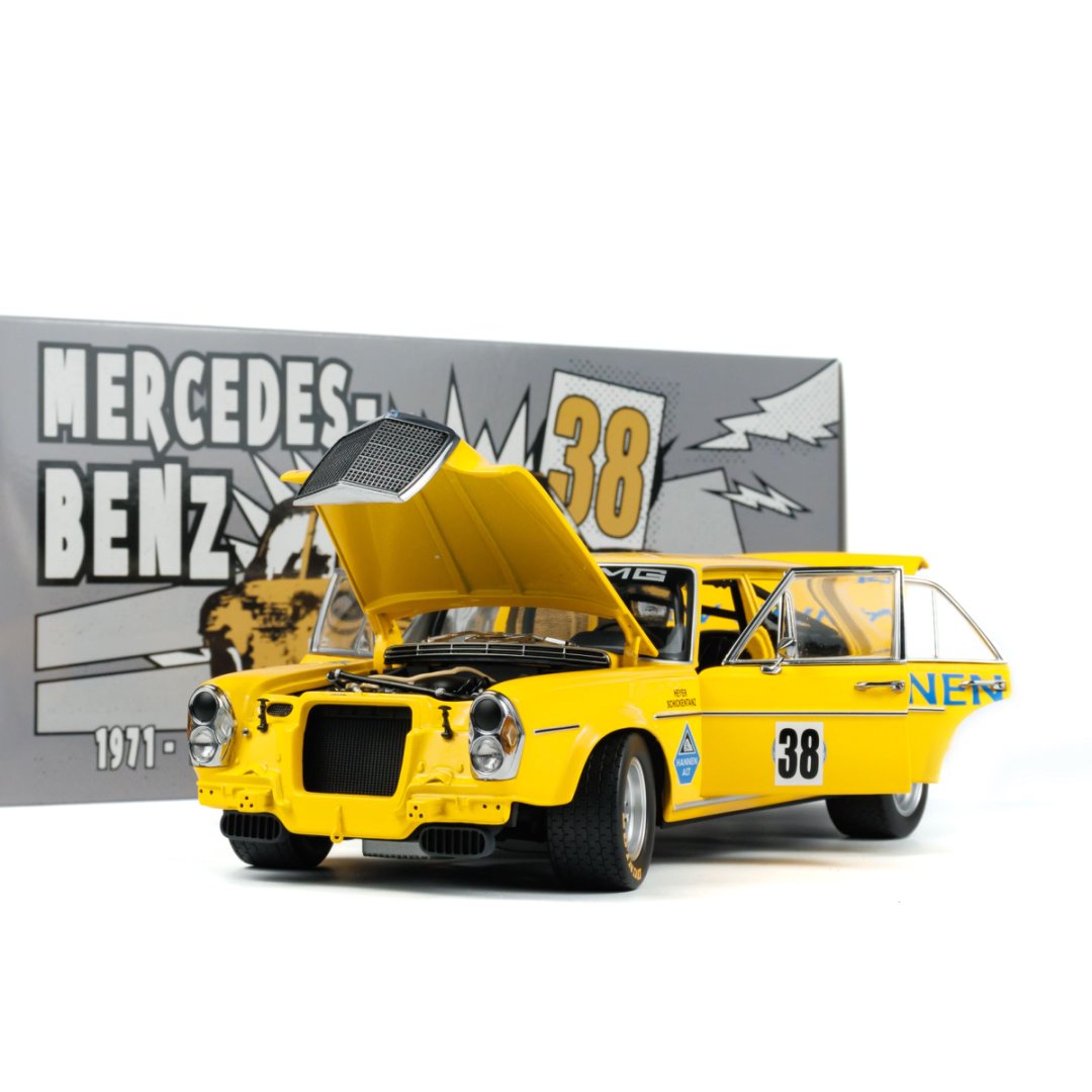 MINICHAMPS 1:18 Mercedes-Benz 300SEL 6.8 1971 HANS HEYER