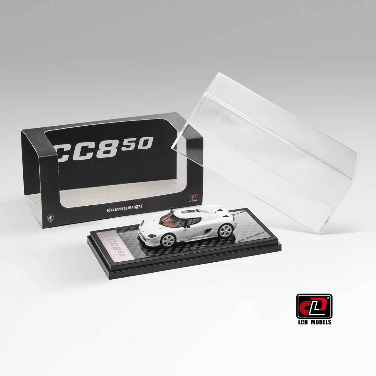 Preorder] LCD 1:64 Koenigsegg CC850 LCD64052-WH – Horizon Diecast