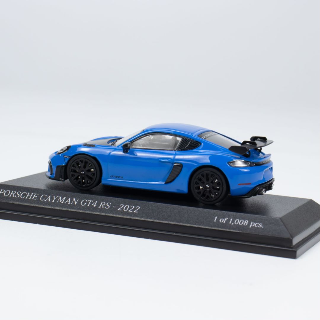 Minichamps 1:64 Porsche Cayman GT4RS 2022 Blue 643062008