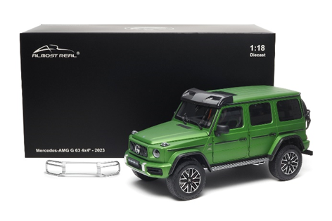 Almost Real 1:18 Mercedes-AMG G 63 4x4² - 2023 - Green Hell Magno