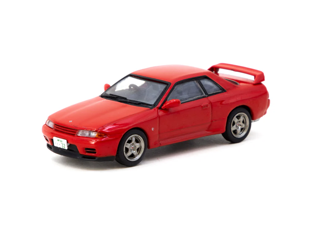 Tarmac Works Jcollection 1:64 Nissan Skyline GT-R (BNR32) Red JC64