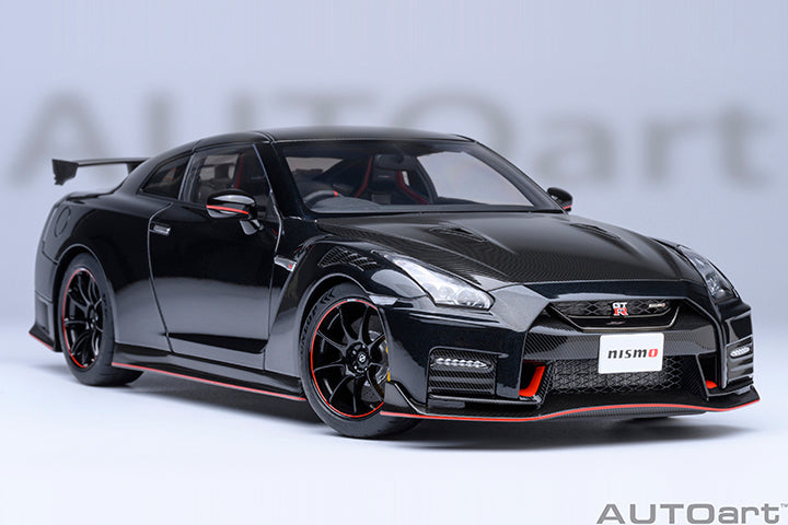 AUTOart 1:18 Nissan GTR R35 Nismo 2022 Special Edition in Metero Flake Black Pearl