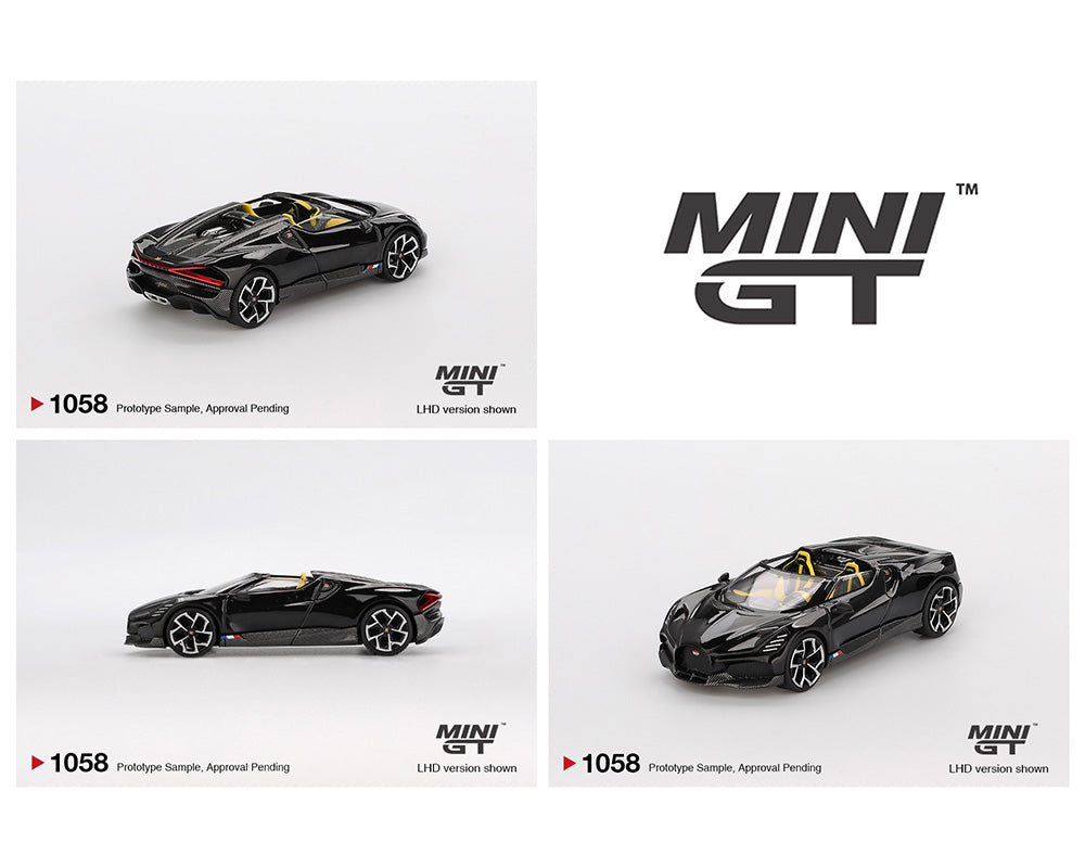 Bugatti W16 Mistral Black (MRコレクション1/18) Bugatti W16 Mistral