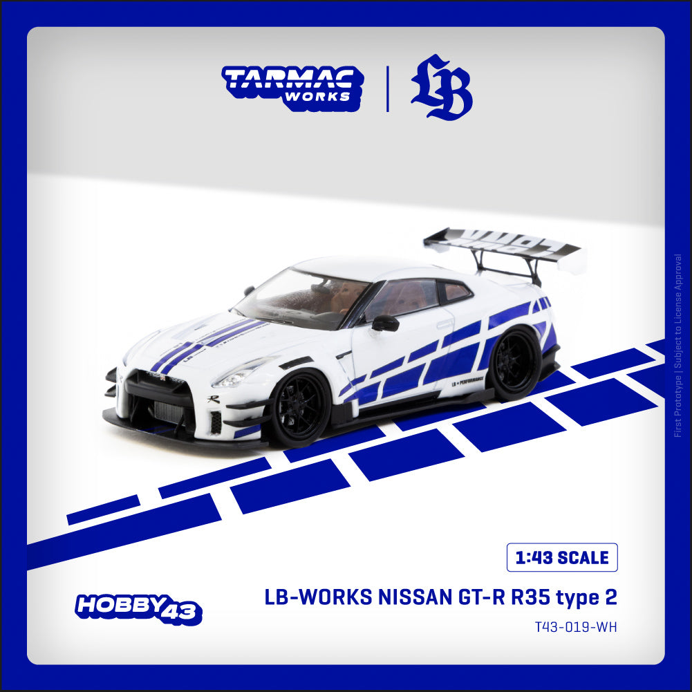 1/43 Tarmac LB WORKS GT-R R35 type2 アドバン Tarmac Works 1/43 LB-WORKS NISSAN GT-R R35 type 2 Advan