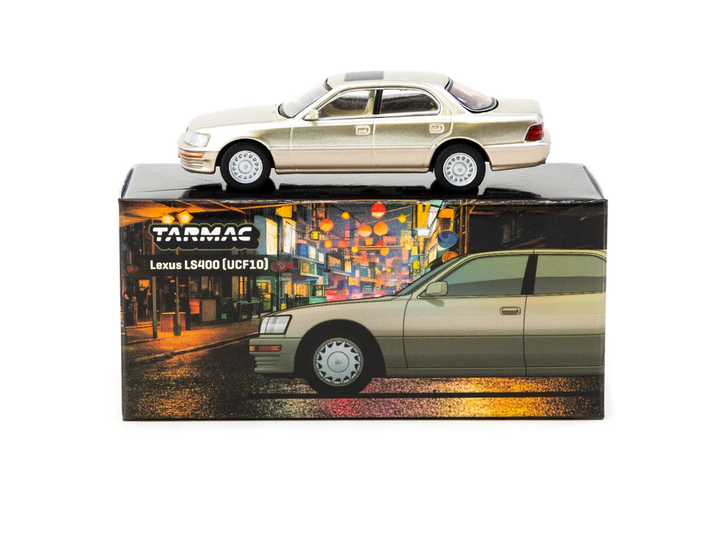 Tarmac Works 1:64 Lexus LS400 Champagne Beige Metallic T64G-082-GO