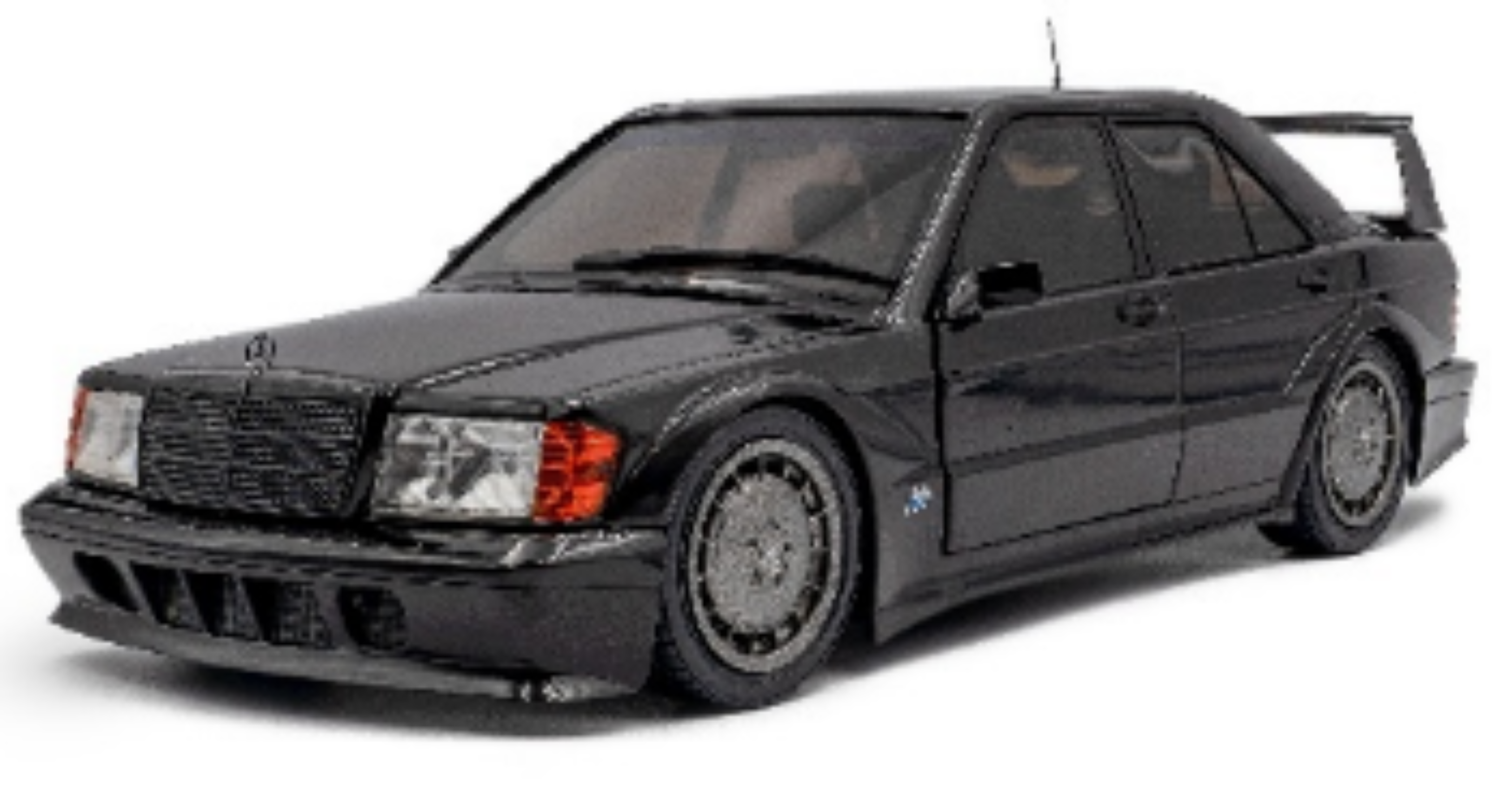 ミニカー Mercedes 190E Evolution 2 1/18 1990 MERCEDES-BENZ 190E 2.5 (W201) EVO II BLACK 1:18 by