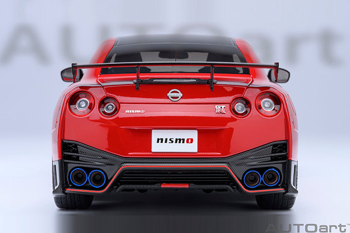 AUTOart 1:18 Nissan GTR R35 Nismo 2022 Special Edition in Vibrant Red 77502