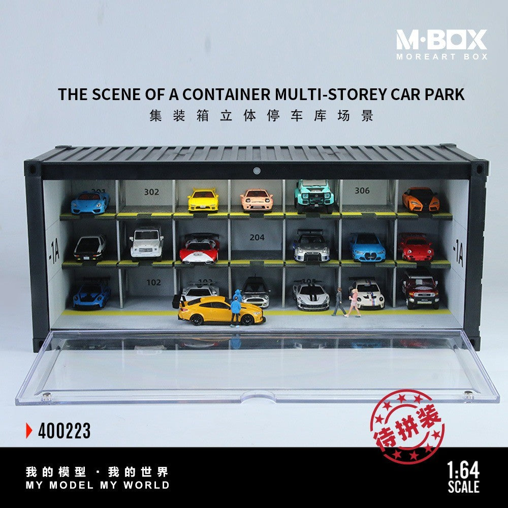 Preorder] MBOX 1:64 Container-Based Multi-Level Parking Garage