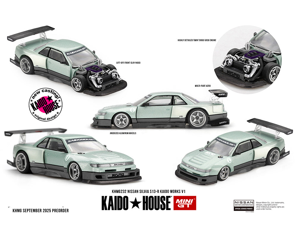 ミニGT KAIDO★HOUSE まとめ売り Kaido House x Mini GT Nissan Fairlady Z Kaido GT ADVAN #172 1/64