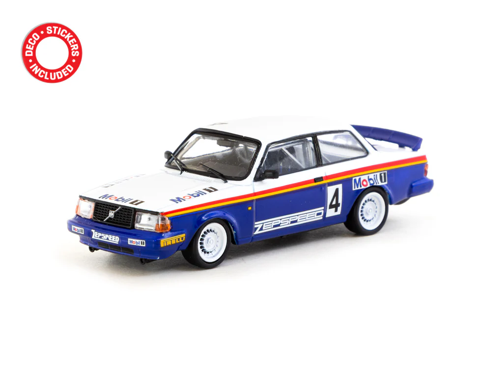 Tarmac Works 1:64 Volvo 240 Turbo Malaysian Group A Championships