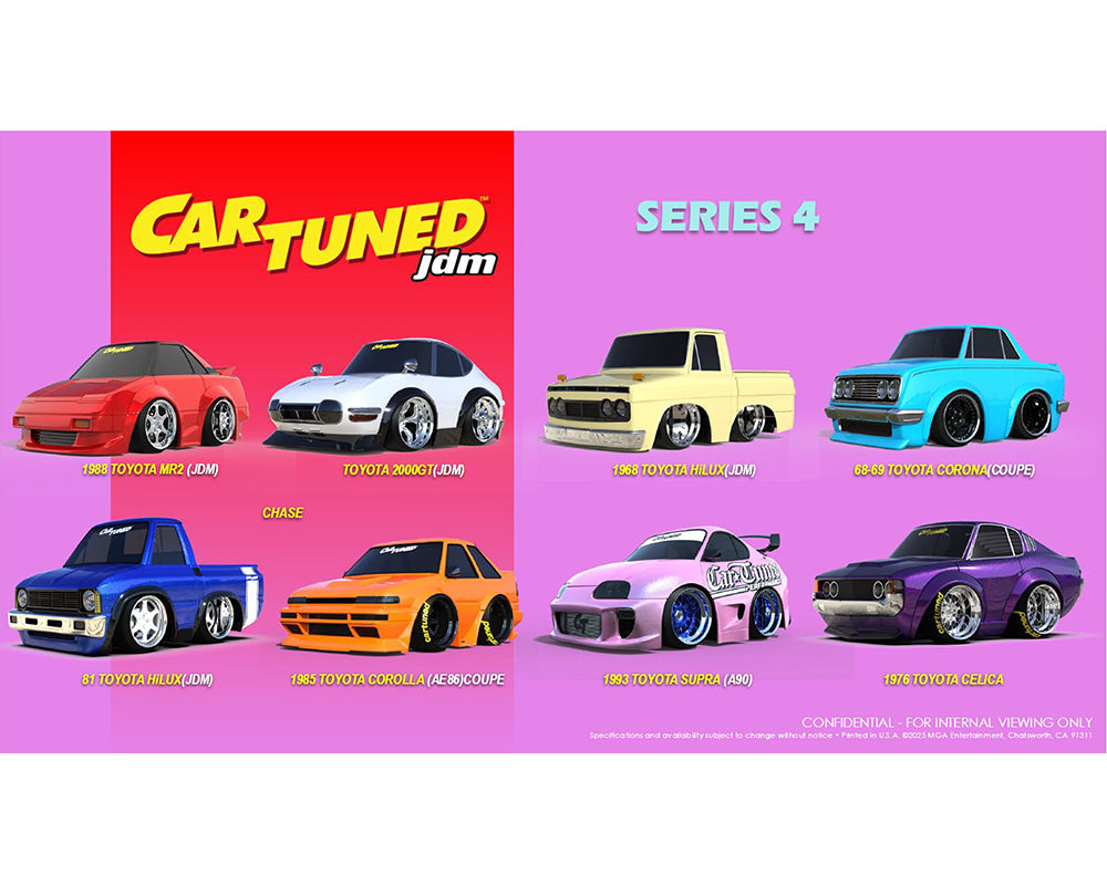 Preorder] CarTuned 1:64 JDM Tuners Series 4 Assortment 558675-XX3