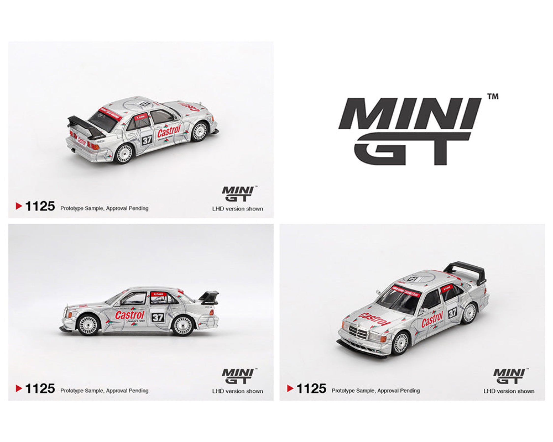 ミニカー MINI GT Mercedes-Benz 190E Evolution II MINI GT 1/64 Mercedes-Benz 190E 2.5-16 Evolution II #7