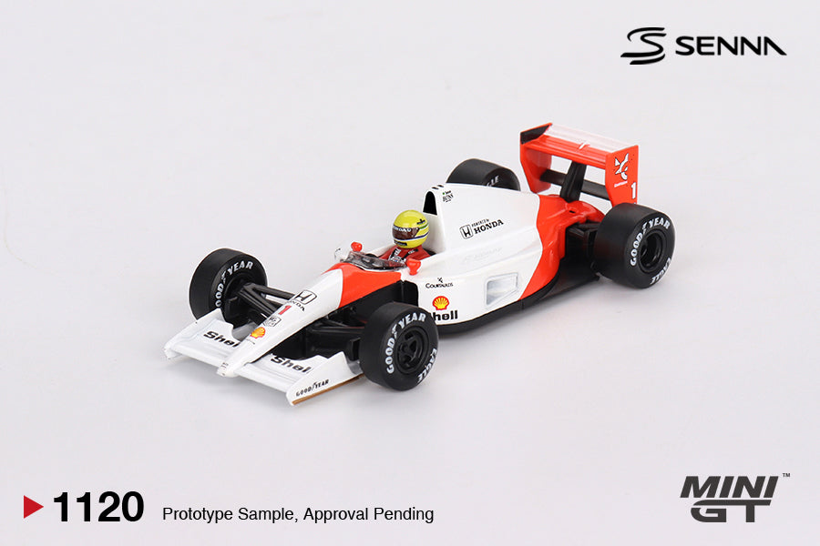 MINI GT McLaren S Senna 1/64 　LHD＆RHDセット 1/64スケール MINI GT マクラーレン・セナ（オレンジ/LHD