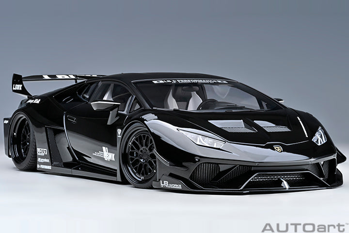 AUTOart 1:18 Liberty Walk LB Silhouette Works Huracan GT Black 79129