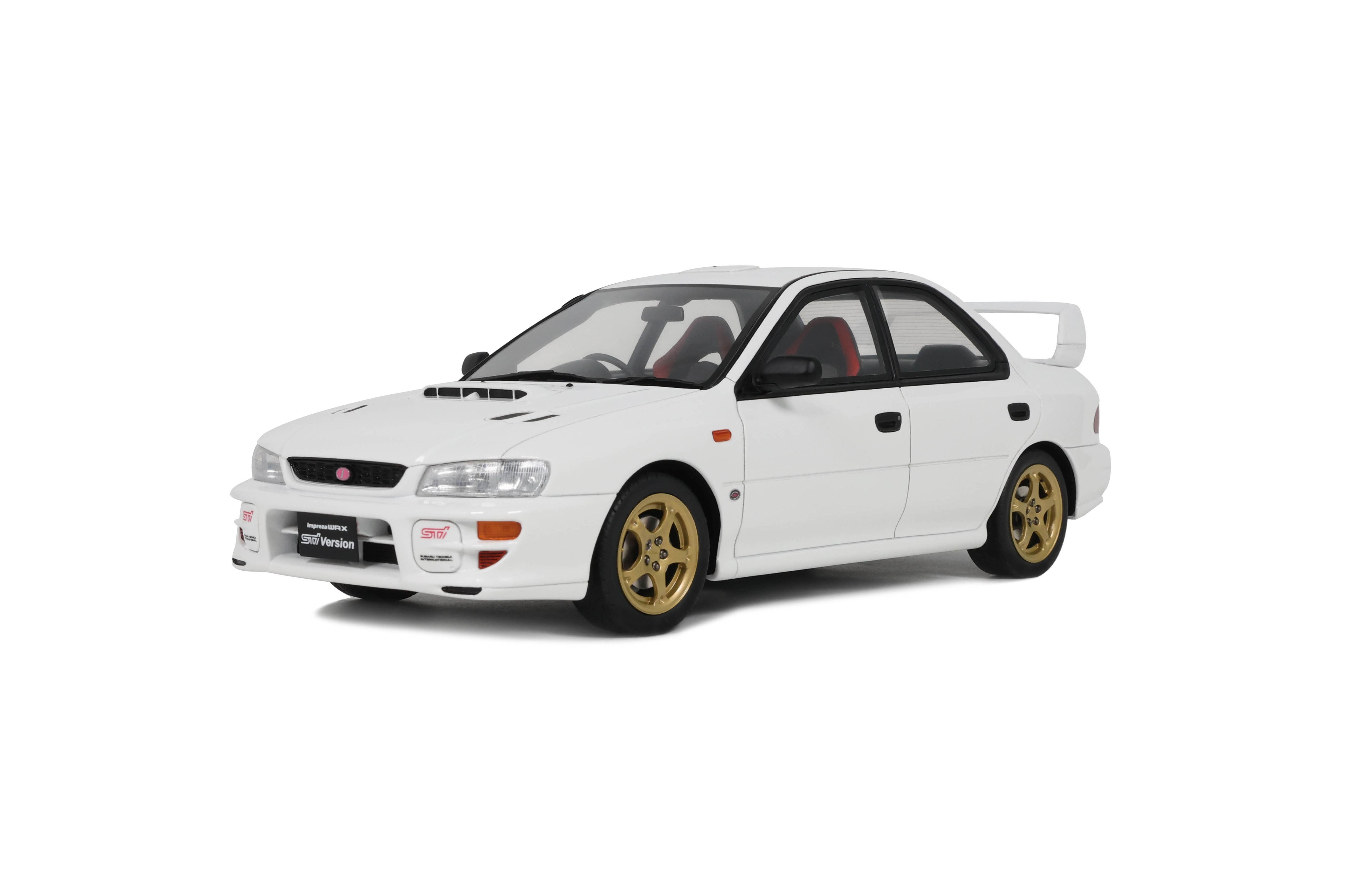 Otto 1/18 Subaru Impreza WRC Prodrive Factory White 2008 Otto 1/18 Subaru Impreza WRC Prodrive Factory White 2008