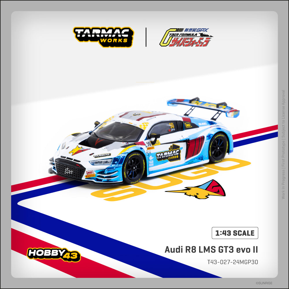 Preorder] Tarmac Works 1:43 Audi R8 LMS GT3 evo II Macau GT Cup