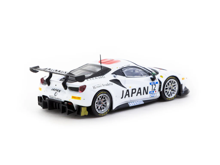 Tarmac Works 1:64 Ferrari 488 GT3 FIA GT Nations Cup 2018 Japan Exclusive T64-072-18GTN12
