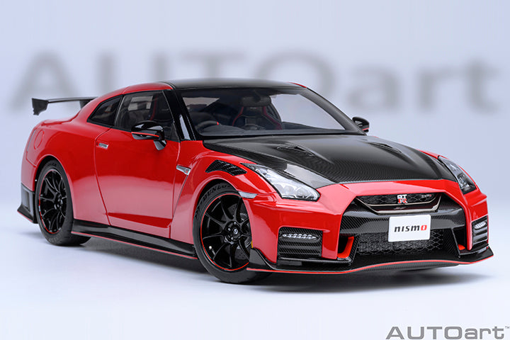 AUTOart 1:18 Nissan GTR R35 Nismo 2022 Special Edition in Vibrant Red 77502