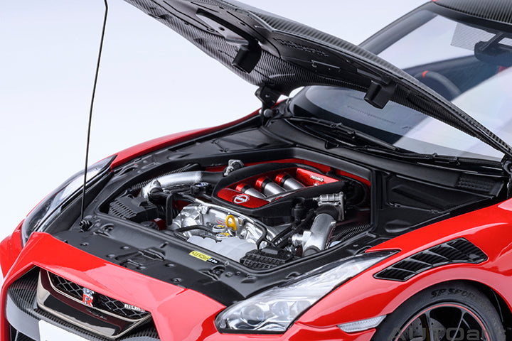 AUTOart 1:18 Nissan GTR R35 Nismo 2022 Special Edition in Vibrant Red 77502