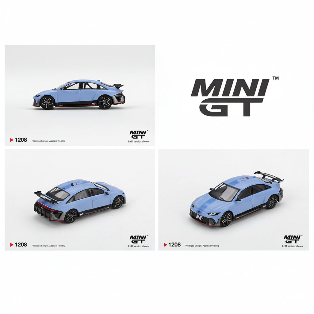 Preorder] MINIGT 1:64 Hyundai RN22e (VP1) – Light Blue – Korea