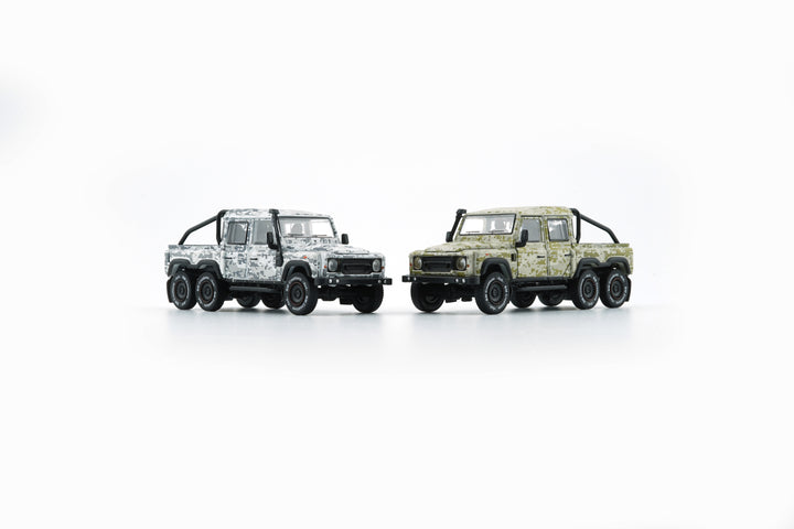 BM Creation 1:64 Land Rover 2016 Defender 110 Pick Up White