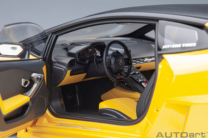 AUTOart 1:18 Liberty Walk LB Silhouette Works Huracan GT Metallic Yellow