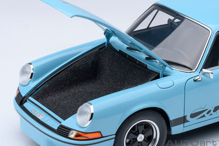 AUTOart 1:18 Porsche 911 Carrera 2.7 RS Gulf Blue/Black Stripes 78032
