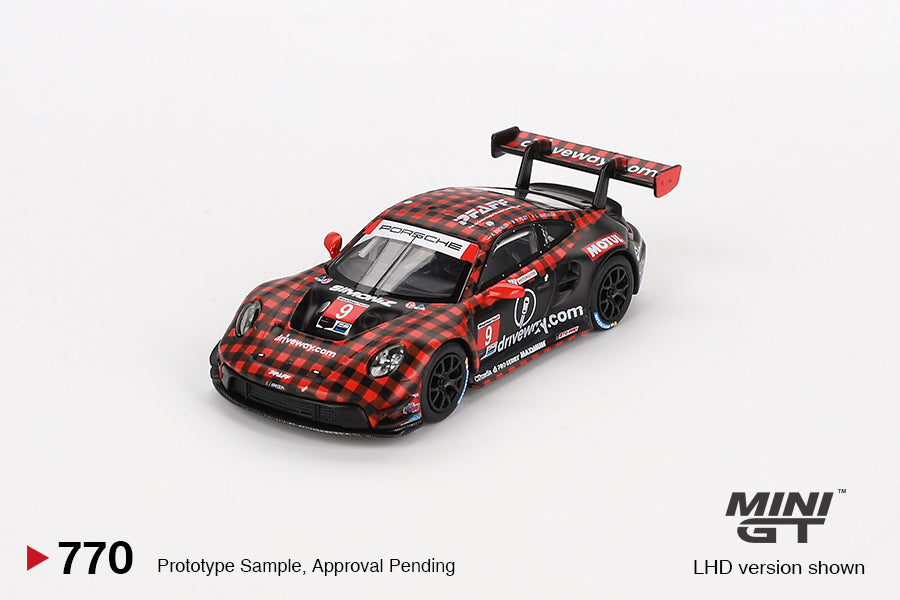 Mini GT 1:64 Porsche 911 GT3 R #9 GTD PRO Pfaff Motorsports