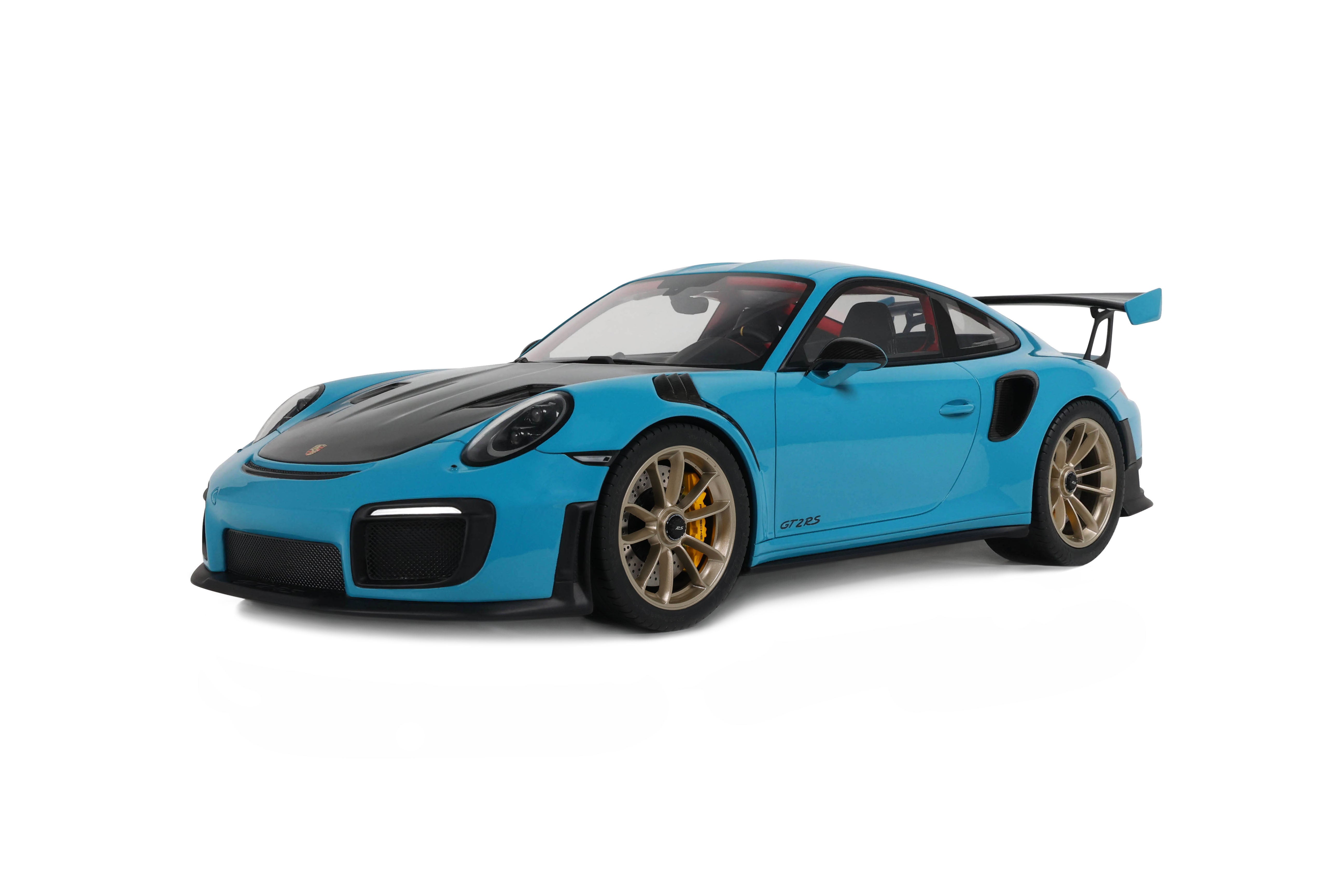 Preorder] GT Spirit 1:12 PORSCHE 911 [991.2] GT2 RS MIAMI BLUE