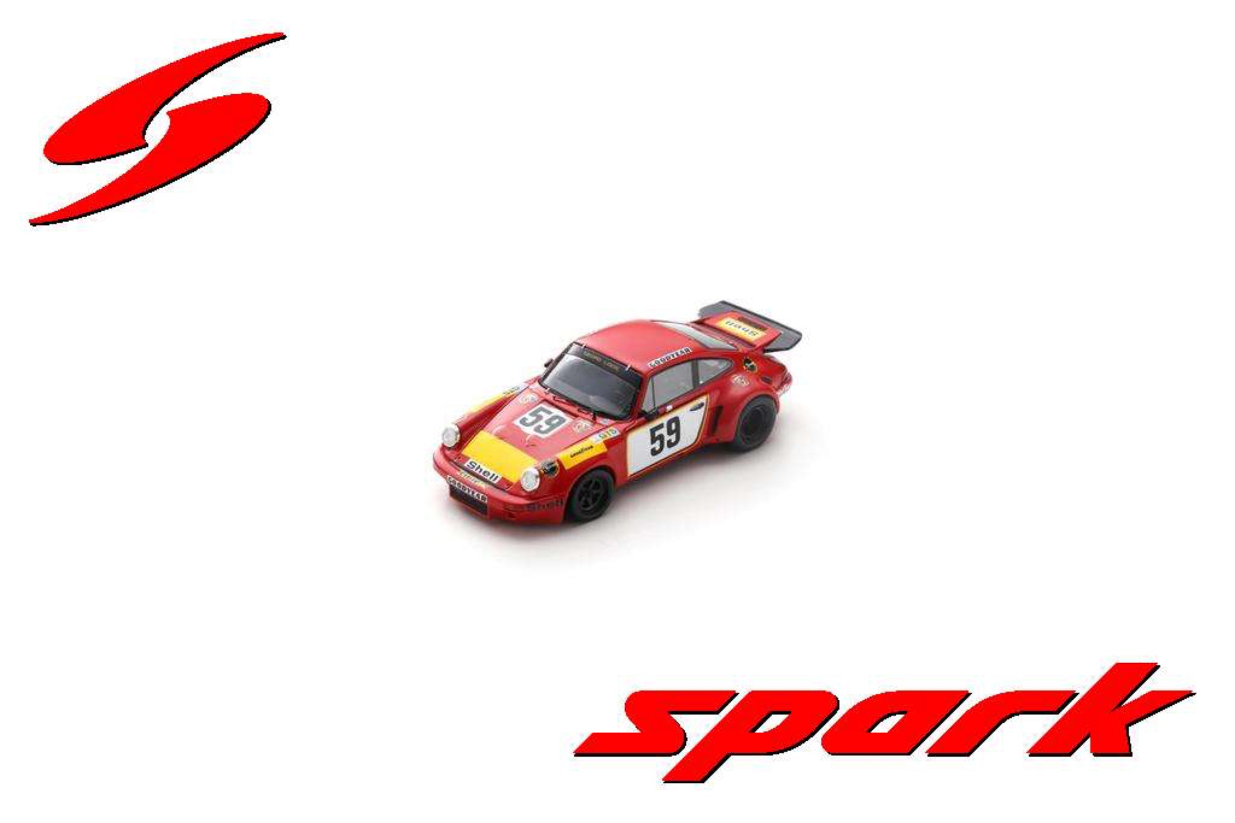 Preorder] Spark 1:64 Porsche 911 Carrera RSR 3.0 No.59 24H