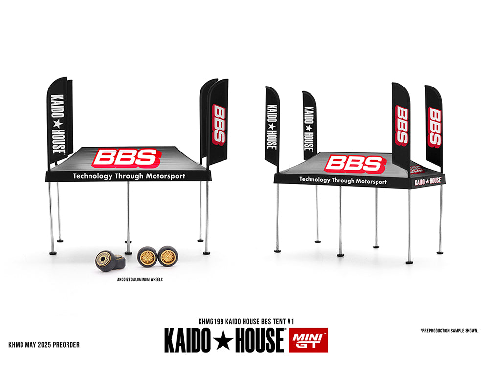 Kaido House x Mini GT 1:64 Kaido House BBS Tent V1 KHMG199