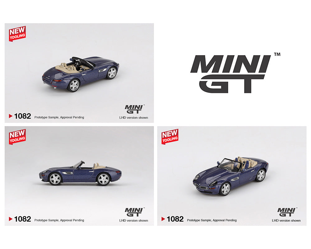 Preorder] MINIGT 1:64 BMW Z8 Alpina – Alpine Blue MGT01082-BL