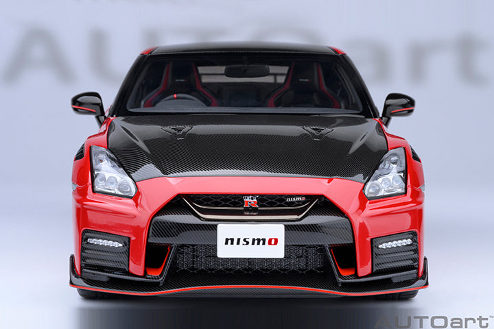 AUTOart 1:18 Nissan GTR R35 Nismo 2022 Special Edition in Vibrant Red 77502