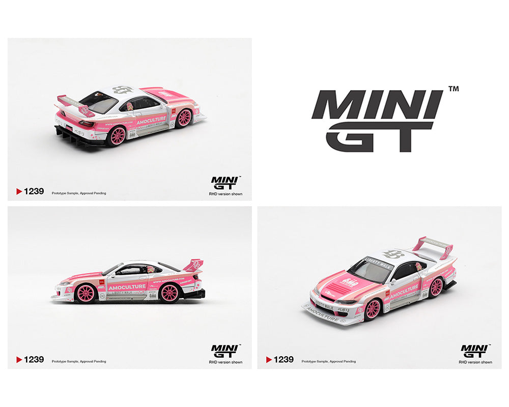 Preorder] Mini GT 1:64 Nissan Silvia (S15) LB-Super Silhouette