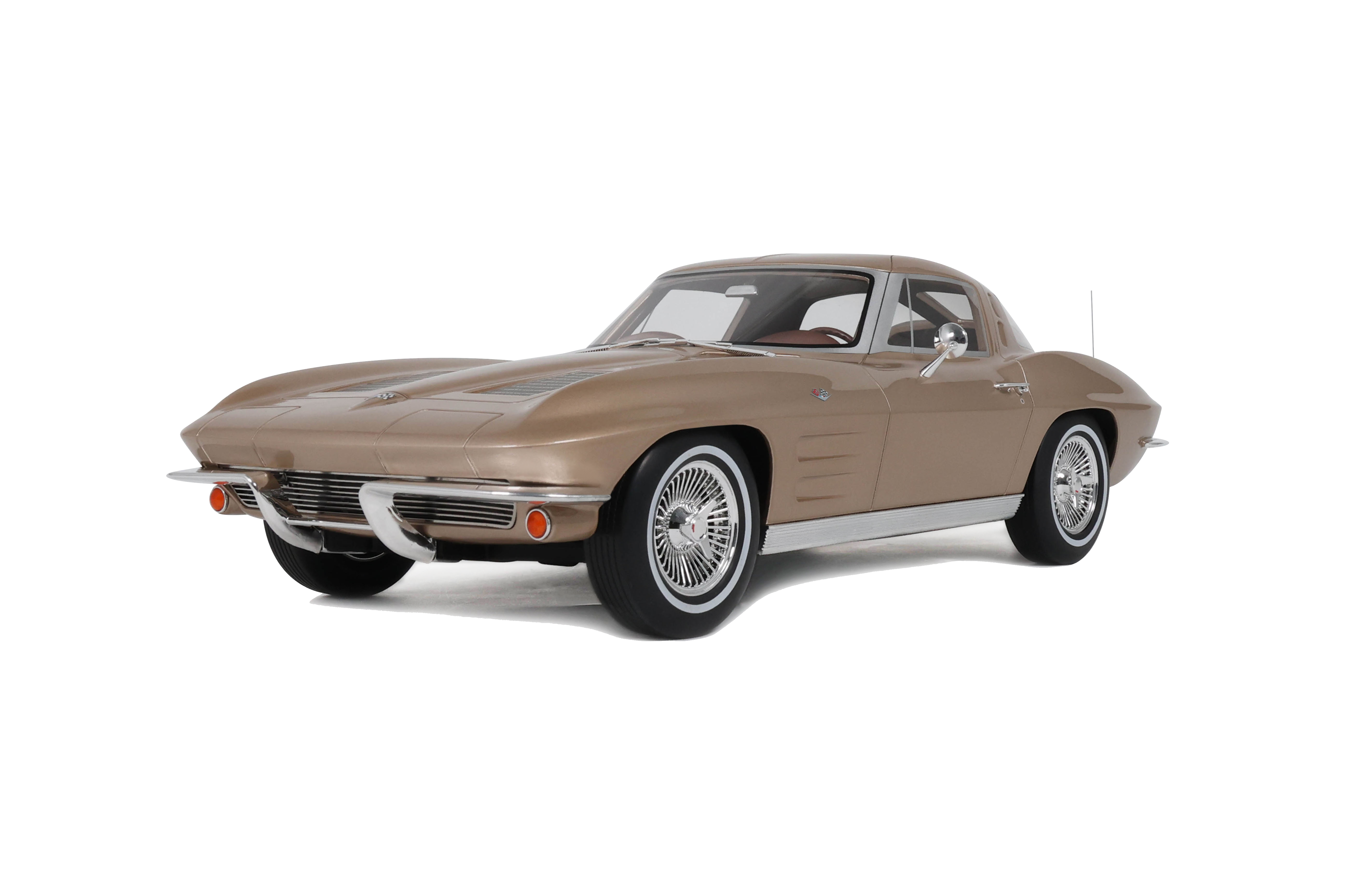 Preorder] GT Spirit 1:12 CHEVROLET CORVETTE C2 SADDLE TAN 1963