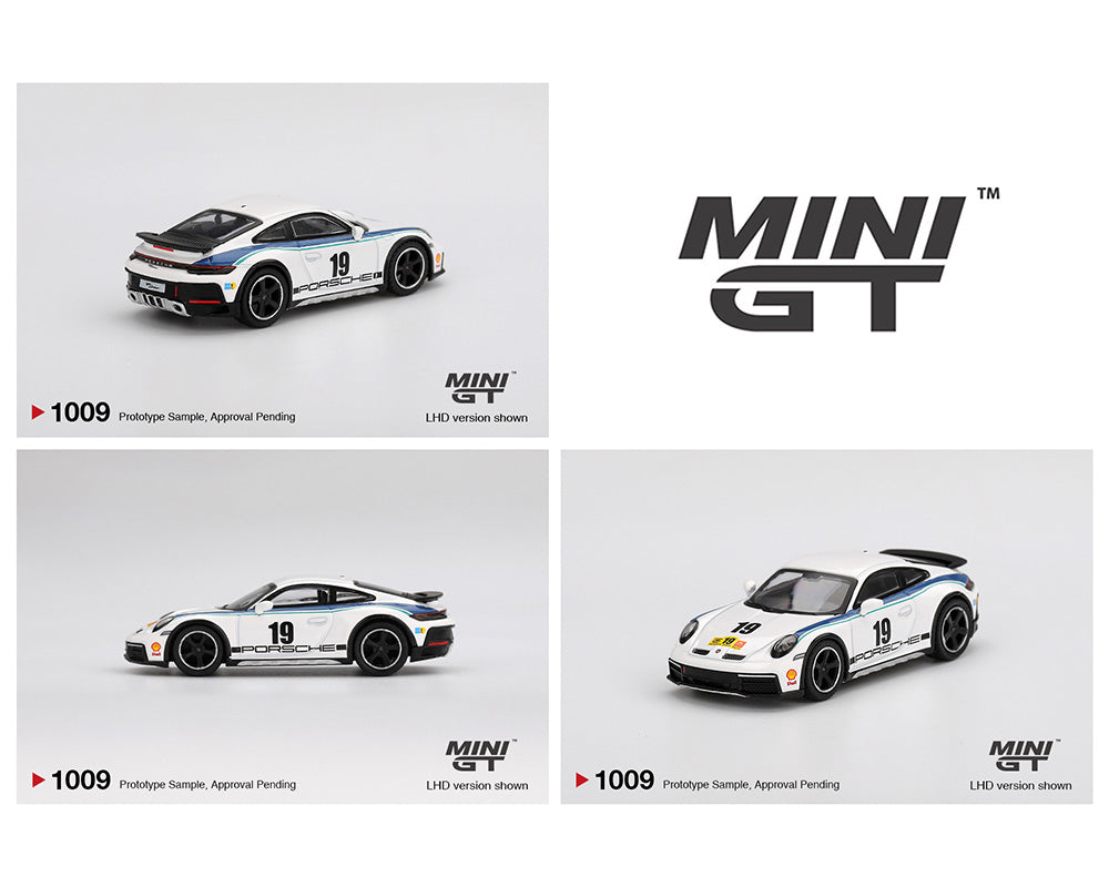 Mini GT 1:64 Porsche 911 Dakar Rally 1974 – White MGT01009