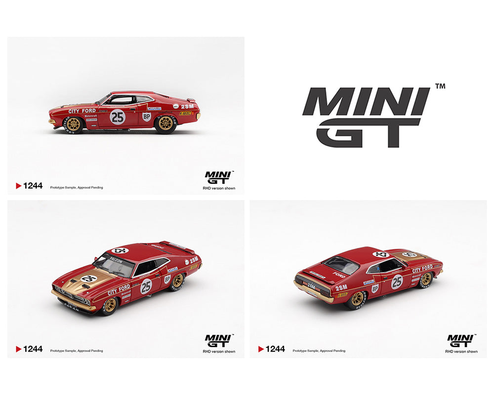 Preorder] Mini GT 1:64 Ford XB Falcon GT – #25, Allan Moffat / Ian
