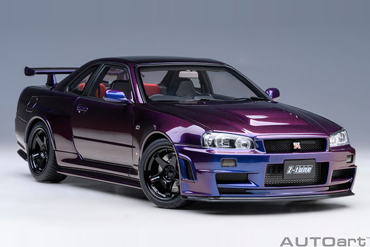 1/18 Aa スカイライン NISMO Z-tune GT-R (R34) Ignition Model 1:18 Nismo R34 GT-R Z-tune! • DiecastSociety.com