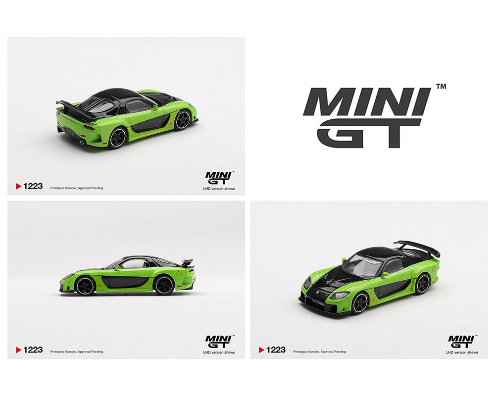 Preorder] Mini GT 1:64 Mazda RX-7 VeilSide Fortune7- Green