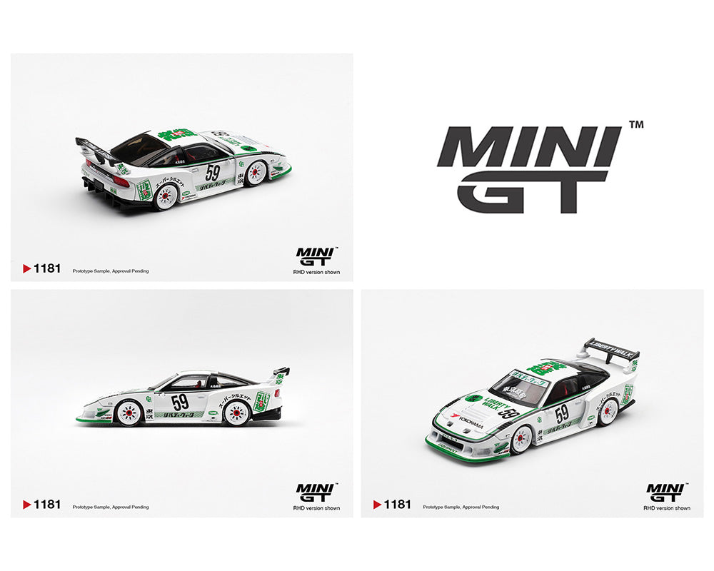 Preorder] Mini GT 1:64 Nissan LB-Silhouette 180SX – White MGT01181