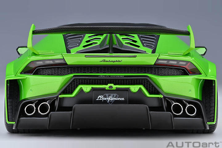 AutoArt 1:18 Liberty Walk LB Silhouette Works Huracan GT Pearl Green