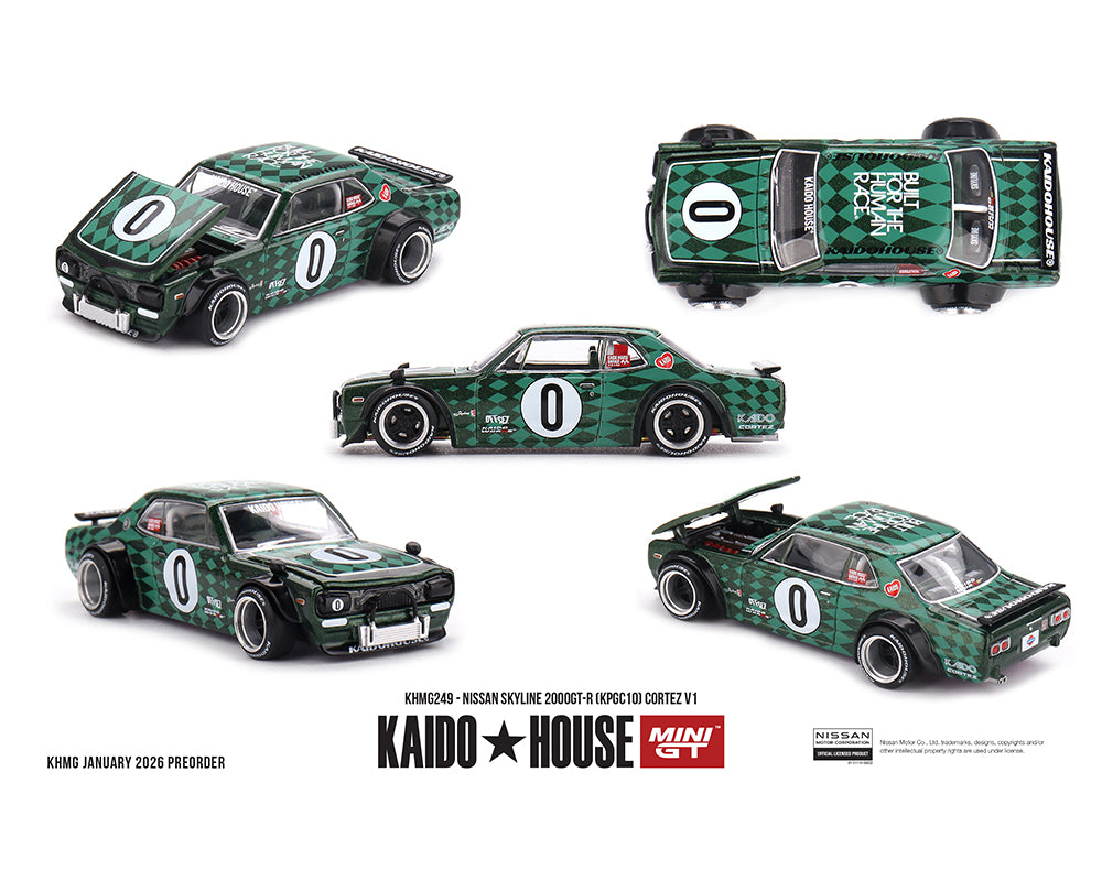 Preorder] Kaido House x Mini GT 1:64 Nissan Skyline 2000GT-R