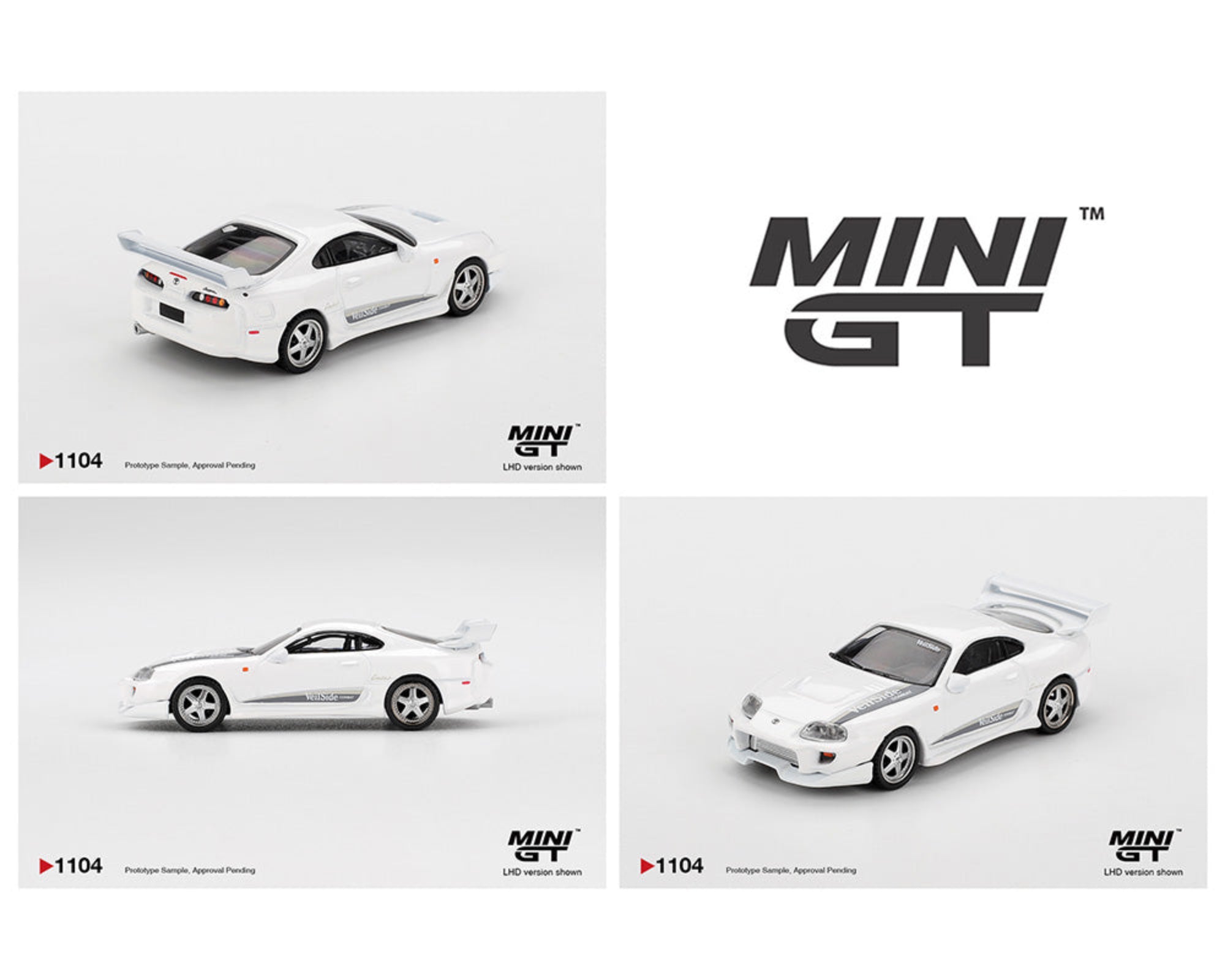 Preorder] Mini GT 1:64 Toyota Supra VeilSide Combat V-I – White