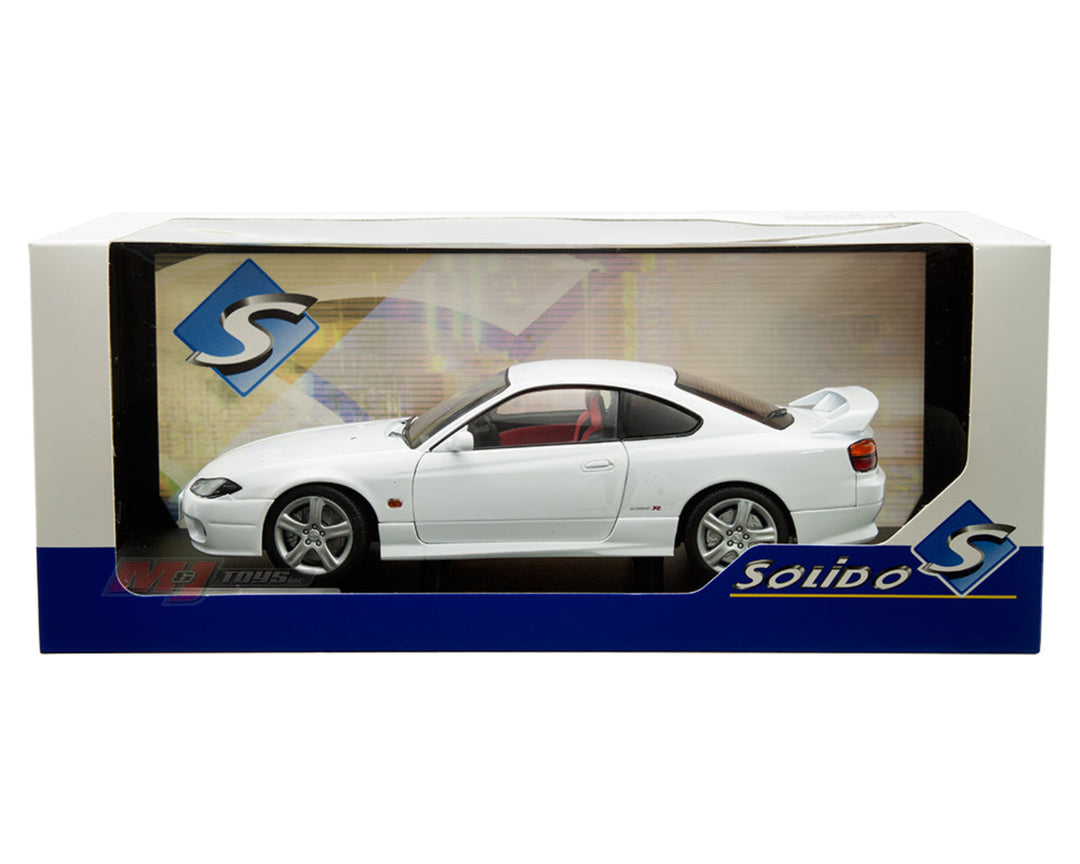 Solido 1:18 1999 Nissan Silvia S15 Spec R Aero – Aspen White S1812201