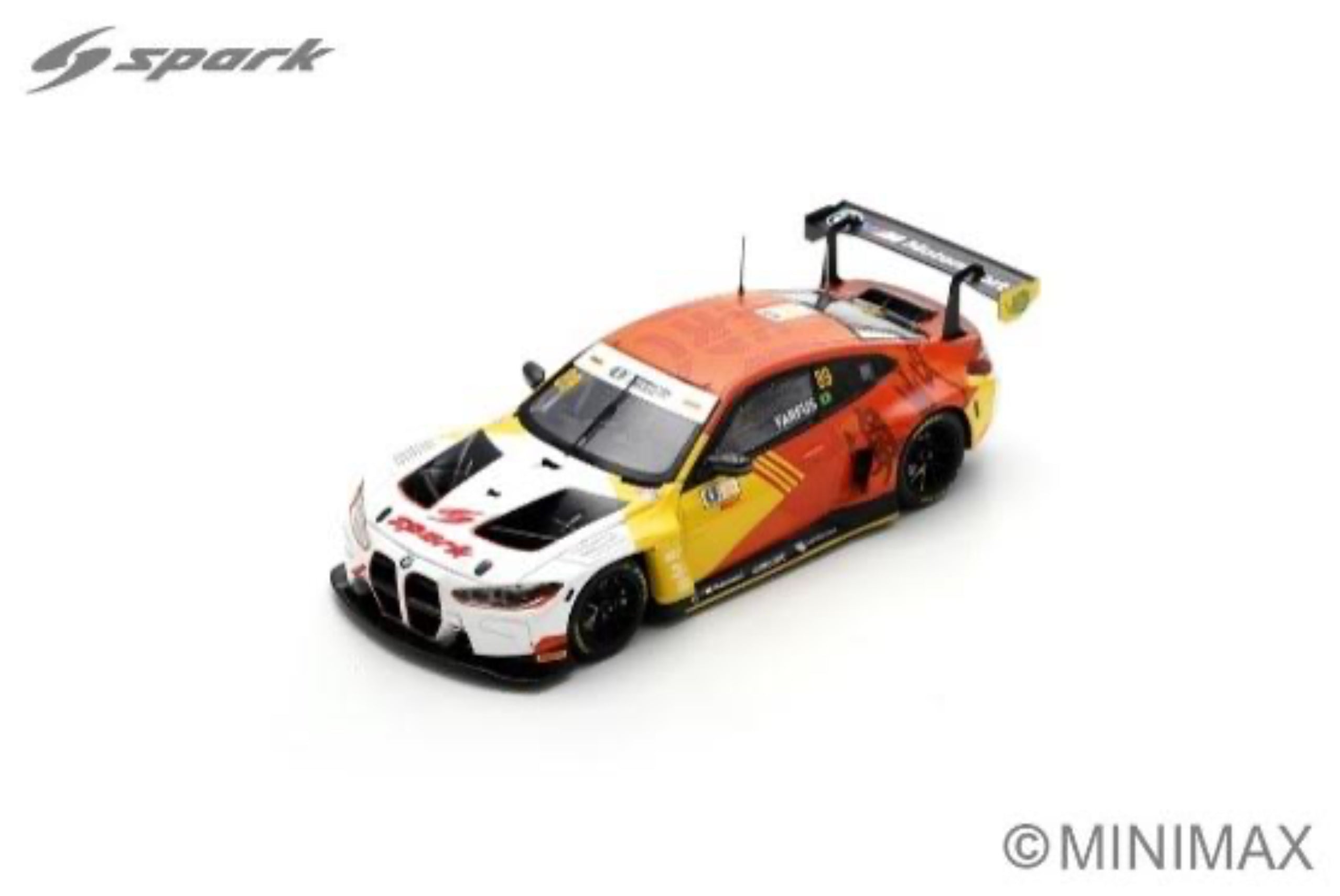 Spark 1:43 BMW M4 GT3 No.89 Team KRC 2nd FIA GT World Cup Macau